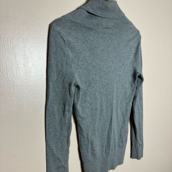 CLEARANCE! Gray WHBM Foldover Cowl Neck Sweater Size XS EUC - Picture 4 of 5